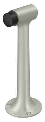 Deltana - 8" Floor Mount Heavy Duty Bumper - Satin Nickel