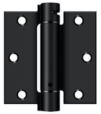 Deltana - 3-1/2" x 3-1/2" Spring Hinge - Flat Black