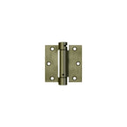 Deltana - 3-1/2" x 3-1/2" Spring Hinge - Antique Brass