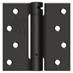 Deltana - 4" x 4" Spring Hinge - Oil Rubbed Bronze