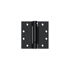 Deltana - 4-1/2" x 4-1/2" Spring Hinge - Paint Black