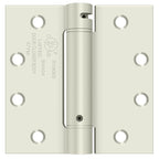 Deltana - 4-1/2" x 4-1/2" Spring Hinge - White