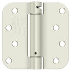Deltana - 4" x 4" 5/8" Radius Spring Hinge - Prime Coat