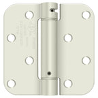 Deltana - 4" x4" 5/8" Radius Spring Hinge Benchmark - Prime Coat