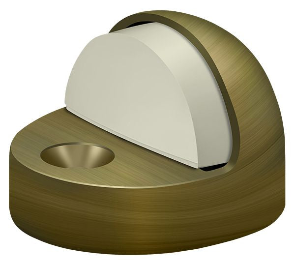 Deltana - Dome Stop High Profile - Antique Brass