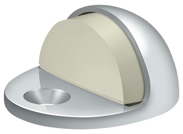 Deltana - Dome Stop Low Profile - Bright Chrome