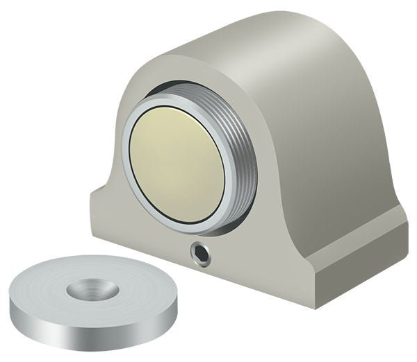 Deltana - Magnetic Dome Stop - Satin Nickel
