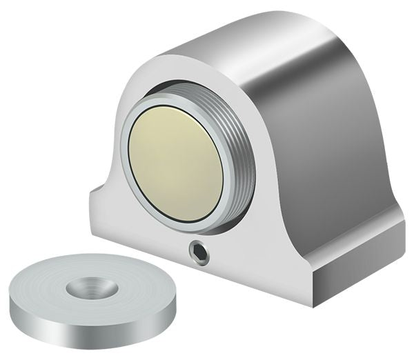 Deltana - Magnetic Dome Stop - Bright Stainless Steel