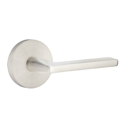 Emtek S30002HLSS Helios Lever Dummy with Disk Rose for 1-1/4" to 2" Door Brushed Stainless Steel Finish Main image