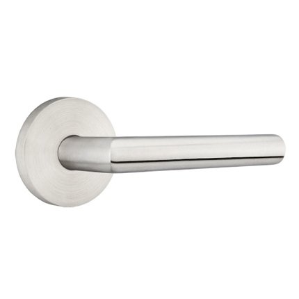 Emtek S30002STTSS Stuttgart Lever Dummy with Disk Rose for 1-1/4" to 2" Door Brushed Stainless Steel Finish