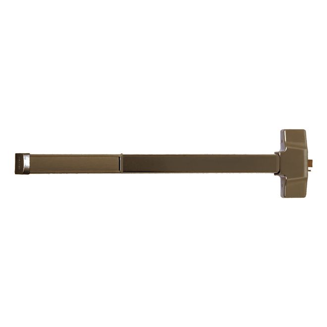 Dexter Commercial ED1000RFEO3FTUS10B 3' Fire Rated Grade 1 Rim Exit Only Exit Device Oil Rubbed Bronze Finish Main image