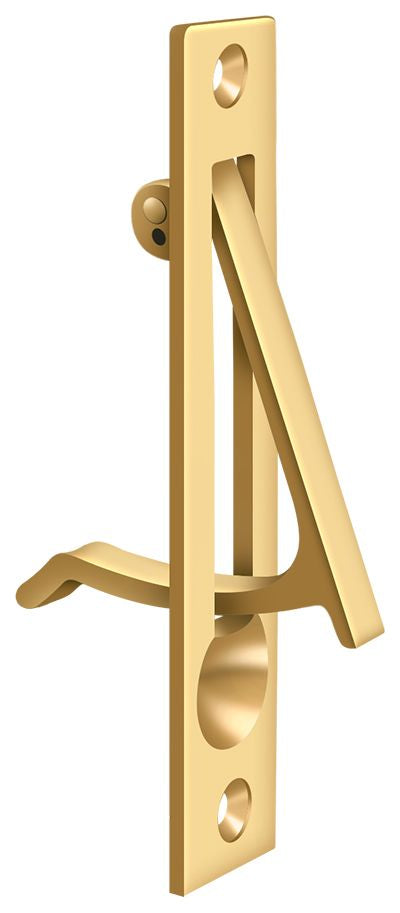 Deltana EP475CR003 Edge Pull; 4"; Lifetime Brass Finish Main image