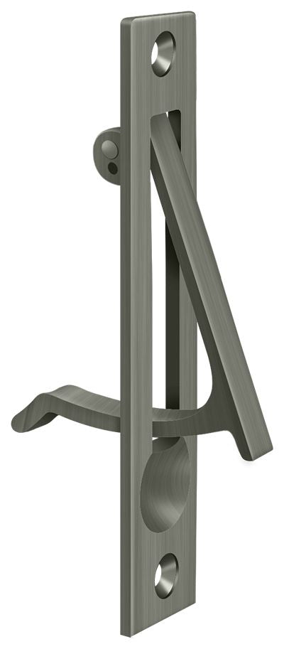 Deltana - Edge Pull; 4" - Antique Nickel