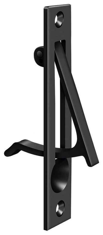 Deltana - Edge Pull; 4" - Black