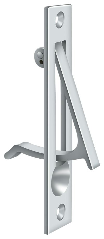 Deltana - Edge Pull; 4" - Bright Chrome