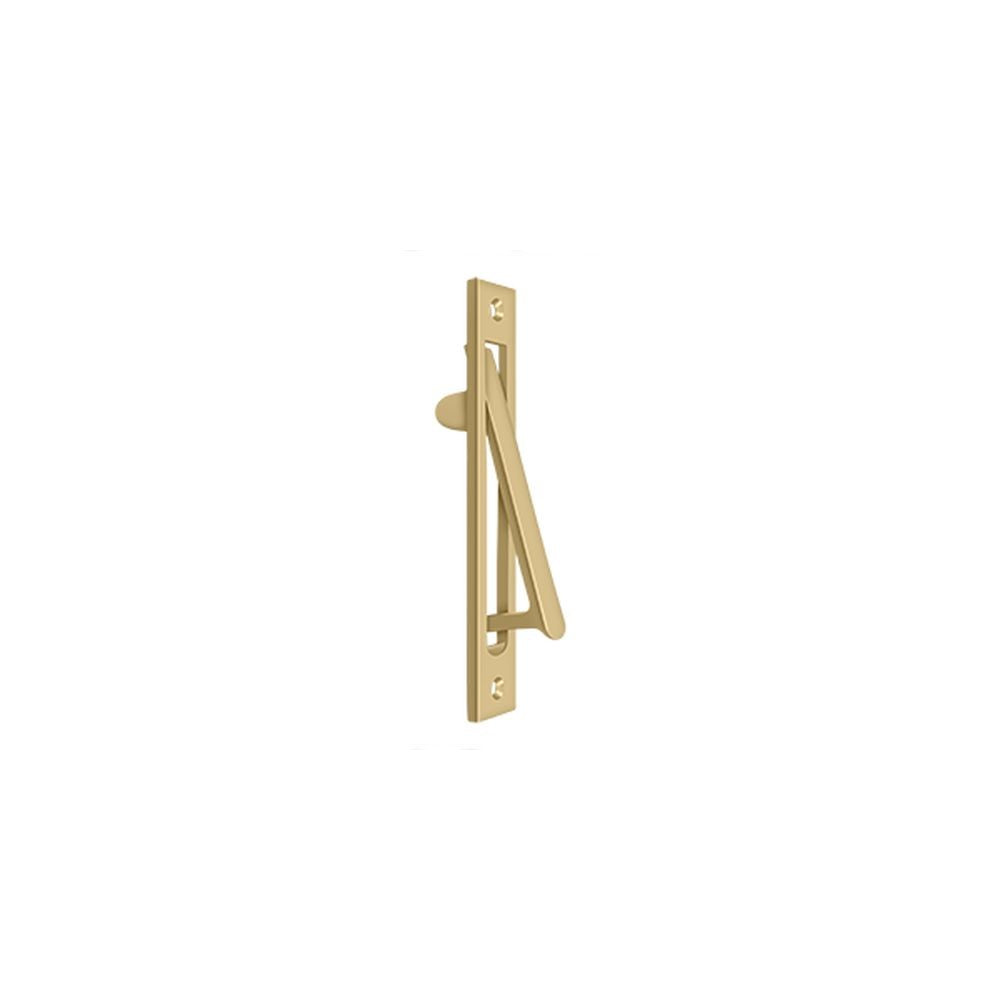 Deltana EP6125U4 Edge Pull Heavy Duty; 6-1/4"; Satin Brass Finish Main image