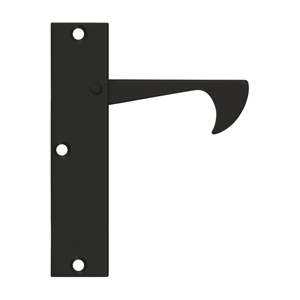 Deltana - Edge Pulls-Thin; 4-1/4" - Black