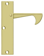Deltana - Edge Pulls-Thin; 4-1/4" - Bright Brass