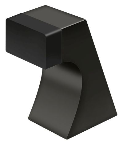 Deltana - 2-1/2" Contemporary Floor Door Bumper - Oil Rubbed Bronze