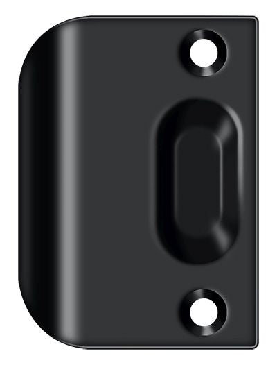 Deltana - Full Lip Strike Plate - Black