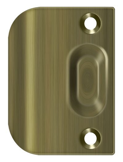 Deltana - Full Lip Strike Plate - Antique Brass