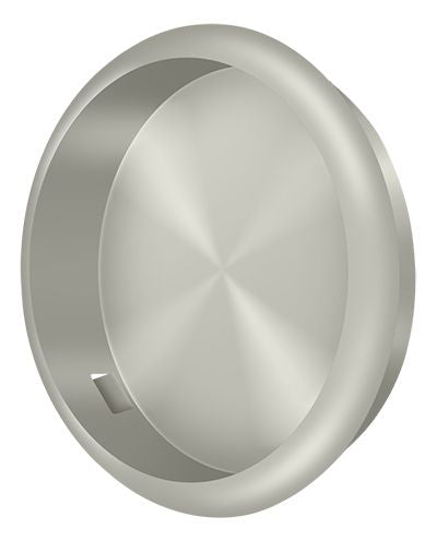 Deltana - Flush Pull; Round; 2-1/8" Diameter - Satin Nickel