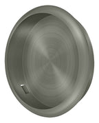 Deltana - Flush Pull; Round; 2-1/8" Diameter - Antique Nickel