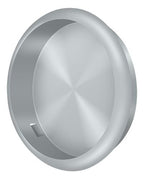 Deltana - Flush Pull; Round; 2-1/8" Diameter - Satin Chrome