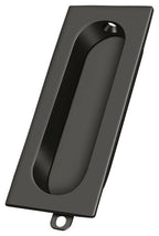 Deltana - Flush Pull; Rectangle; 3-1/8" x 15/16" - Oil Rubbed Bronze