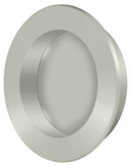 Deltana - 2-3/8" Round Flush Pull - Satin Nickel