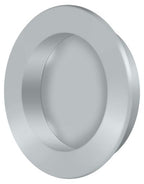 Deltana - 2-3/8" Round Flush Pull - Satin Chrome