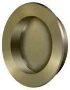 Deltana - 2-3/8" Round Flush Pull - Antique Brass