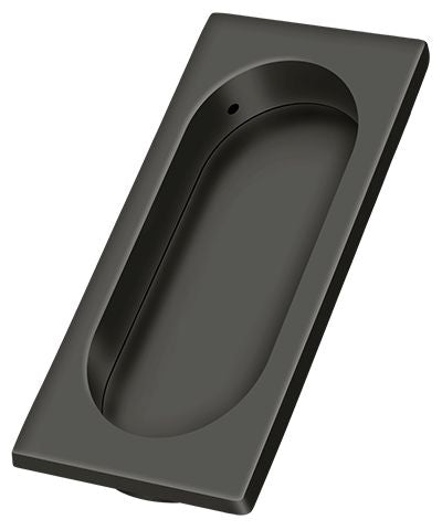 Deltana - Flush Pull; Large; 4" x 1-5/8" x 3/8" - Oil Rubbed Bronze
