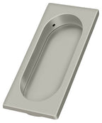 Deltana - Flush Pull; Large; 4" x 1-5/8" x 3/8" - Satin Nickel