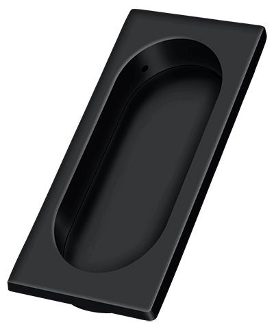 Deltana - Flush Pull; Large; 4" x 1-5/8" x 3/8" - Black