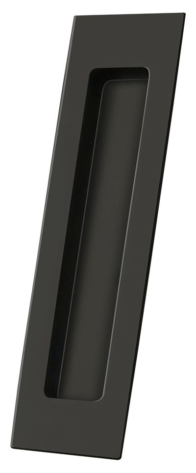 Deltana - Flush Pull; Rectangular; Solid Brass; 7" x 1-7/8" x 3/8" - Oil Rubbed Bronze