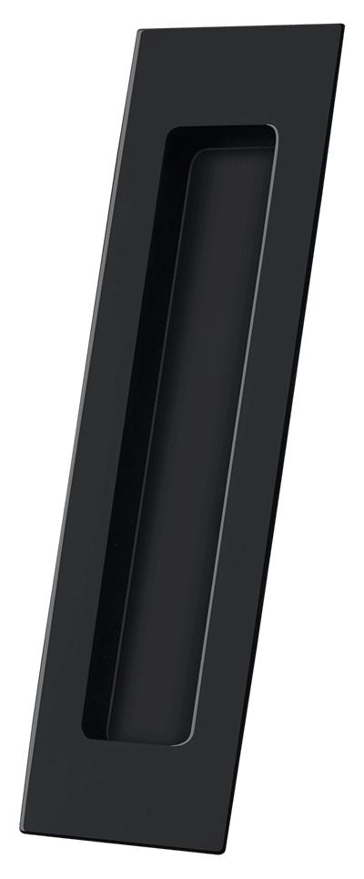 Deltana - Flush Pull; Rectangular; Solid Brass; 7" x 1-7/8" x 3/8" - Black