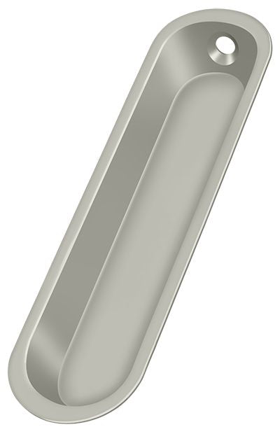 Deltana - Flush Pull; 4" x 1" x 1/2" - Satin Nickel