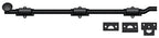 Deltana - 18" Surface Bolt with Offset; Heavy Duty - Black