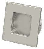 Deltana - 2-3/4" Square Heavy Duty Flush Pull - Satin Nickel