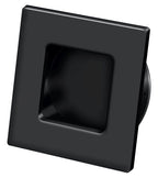 Deltana - 2-3/4" Square Heavy Duty Flush Pull - Black