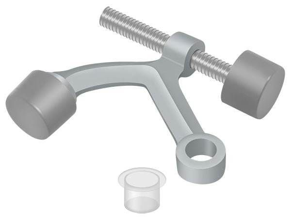 Deltana - Hinge Pin Stop; Hinge Mounted - Satin Chrome