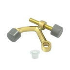 Deltana - Hinge Pin Stop; Hinge Mounted - Unlacquered Bright Brass