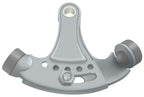 Deltana - Hinge Pin Stop; Hinge Mounted; Adjustable - Satin Chrome