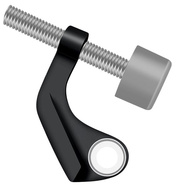 Deltana - Hinge Pin Stop; Hinge Mounted for Brass Hinge - Black