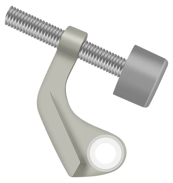 Deltana - Hinge Pin Stop; Hinge Mounted for Steel Hinge - Satin Nickel
