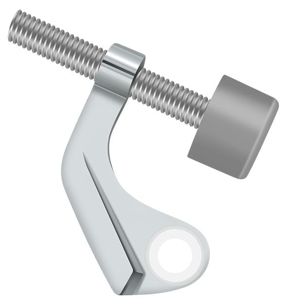 Deltana - Hinge Pin Stop; Hinge Mounted for Steel Hinge - Bright Chrome