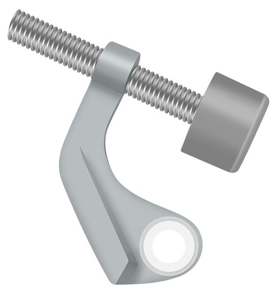 Deltana - Hinge Pin Stop; Hinge Mounted for Steel Hinge - Satin Chrome
