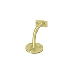 Deltana - Hand Rail Brackets; 3-3/16" Projection Light Duty - Unlacquered Brass