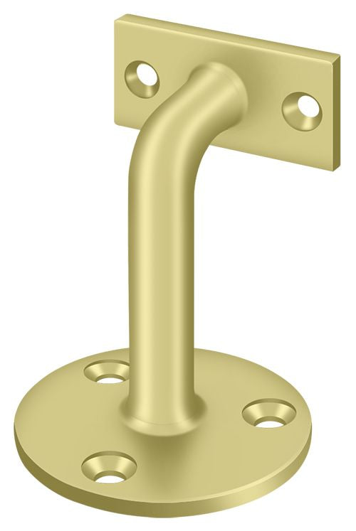 Deltana - Hand Rail Brackets; 3" Projection - Bright Brass